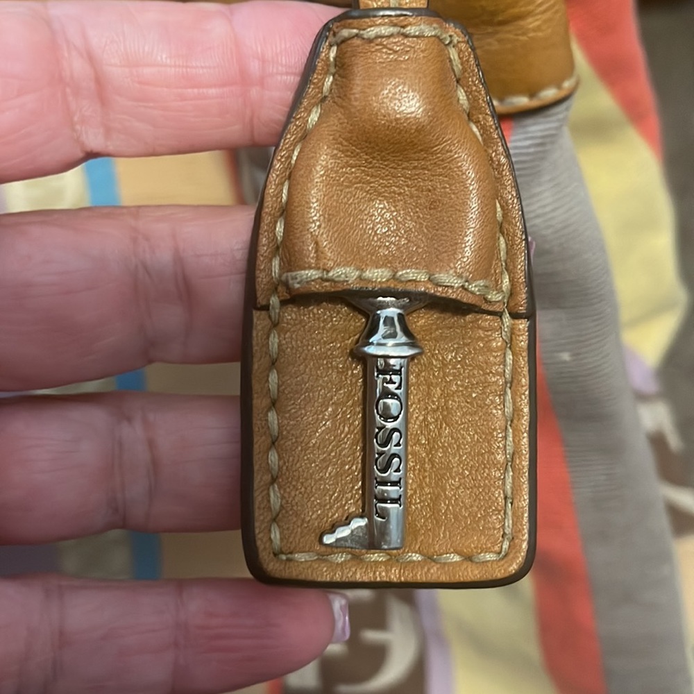 Fossil Key Multicolor Canvas Bag - image 2